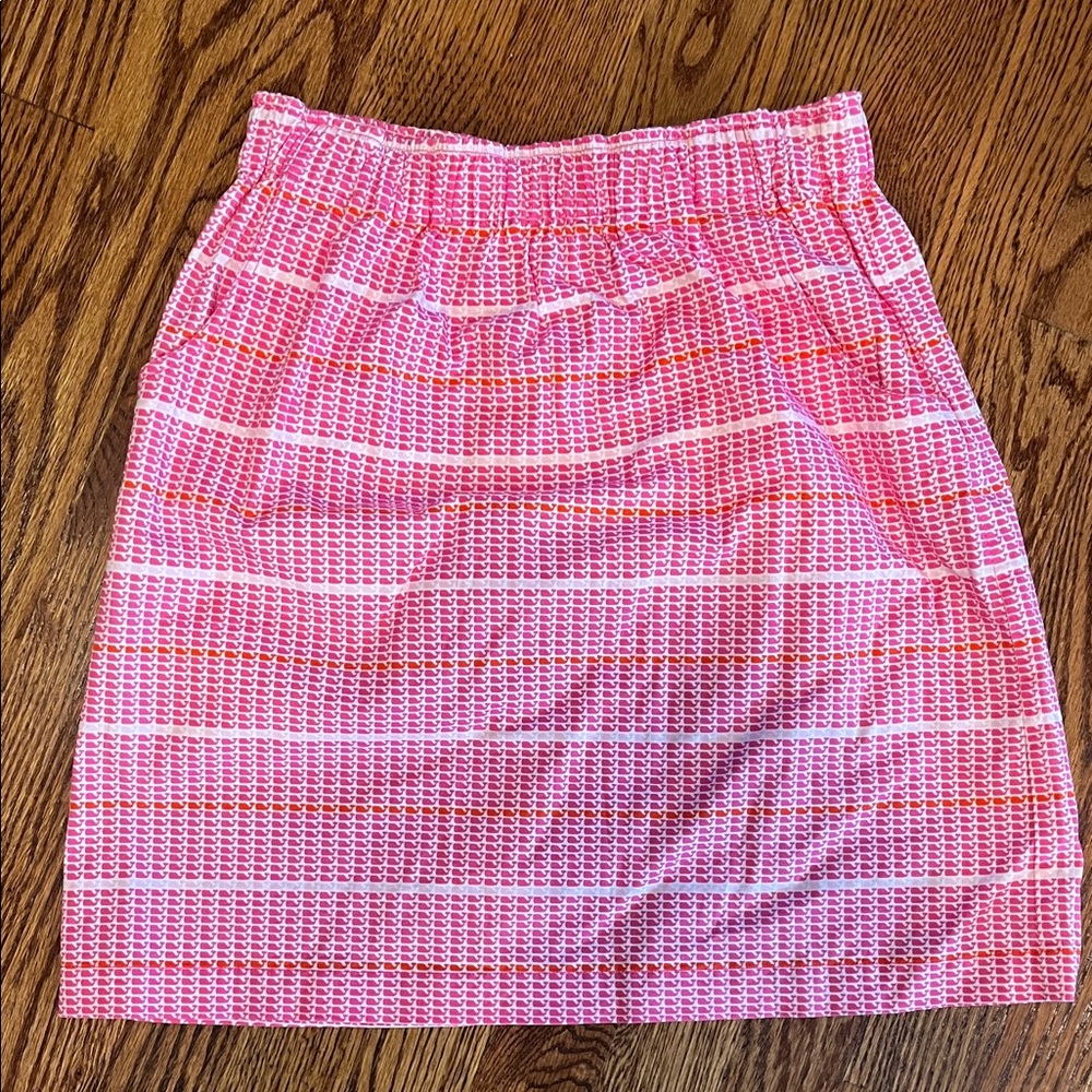 Vineyard Vines Whale Patterned Girls size 14 Skirt